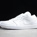 Jordan 1 Low Triple White