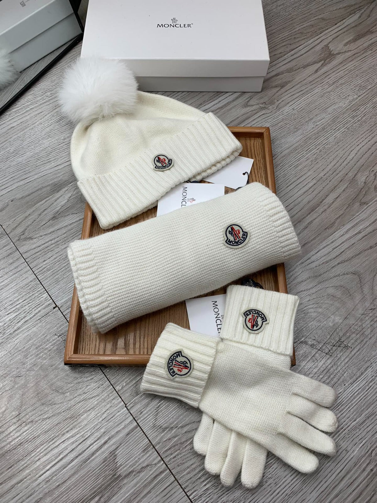 conjunto de inverno moncler