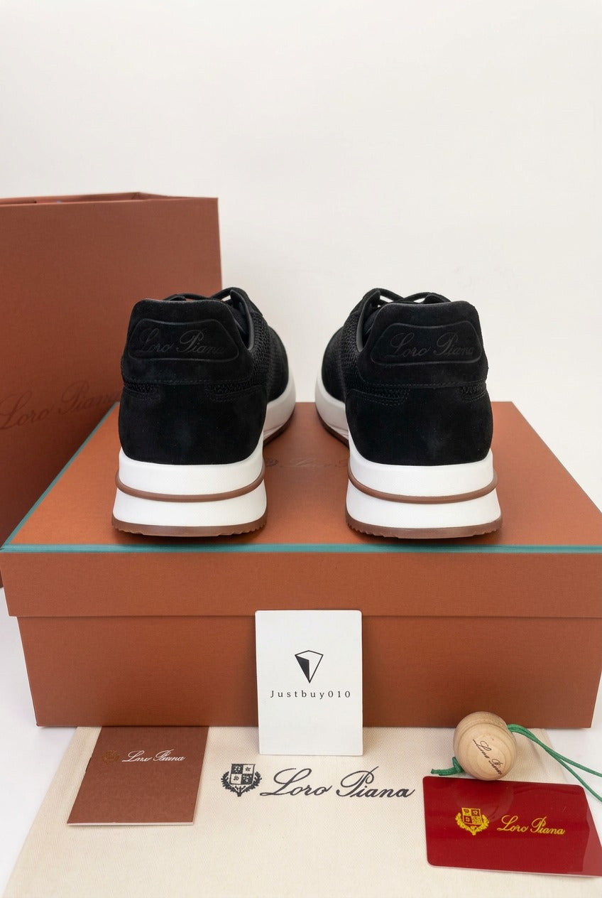 Loro Piana Week End Walk Mesh (black) ( Pronta entrega )
