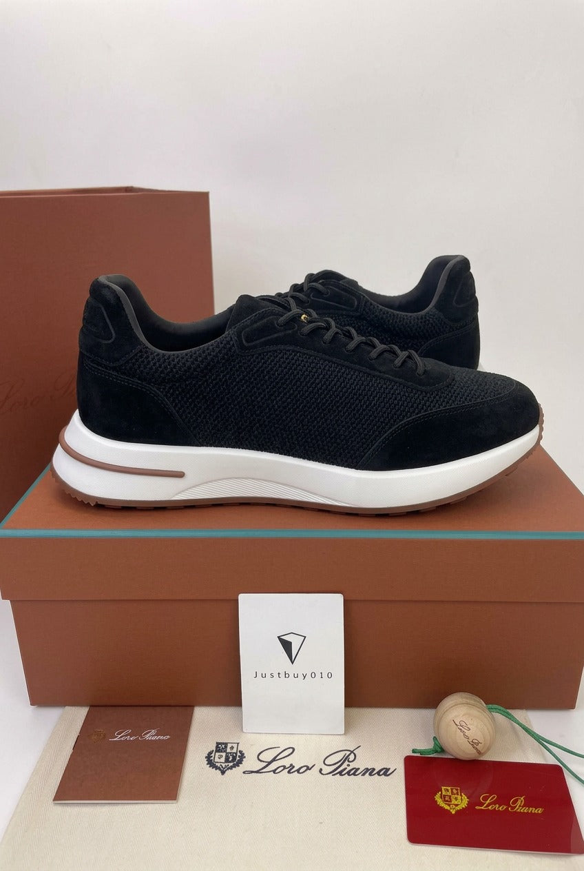 Loro Piana Week End Walk Mesh (black) ( Pronta entrega )