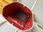 Louis Vuitton Neverfull Monogram MM Cerise Lining LV M41177 32*29*17cm