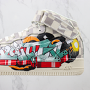 Louis Vuitton Nike Air Force 1 Mid By Virgil Abloh Graffiti