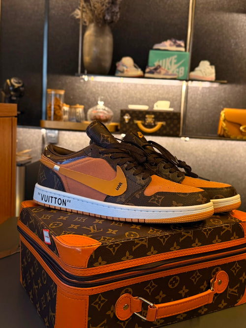Air Force 1 Custom Off-White X Louis Vuitton ( pronta entrega)