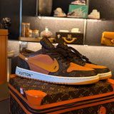 Air Force 1 Custom Off-White X Louis Vuitton ( pronta entrega)