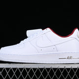 Nike Air Force 1 Low '07 SE Just Do It Summit White Team Red DV7584-100