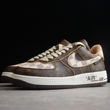 Nike Air Force 1 Low Louis Vuitton Monogram Brown Damier Azur