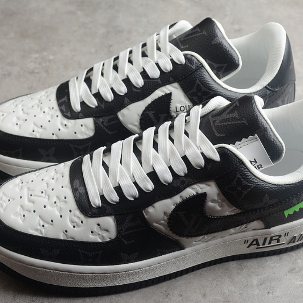 Nike Air Force 1 Low Louis Vuitton Preto – Manfrim Store Nike Air Force 1 Low Louis Vuitton Preto – Manfrim Store