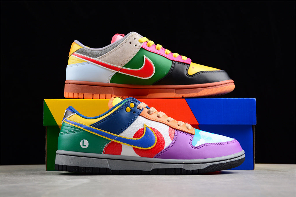 Nike Dunk Low Super Mario Custom DH0952-100 – Manfrim Store