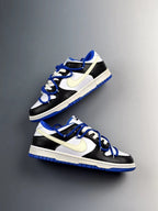 Nike Dunk Low White Bllack Roya FD9064 110