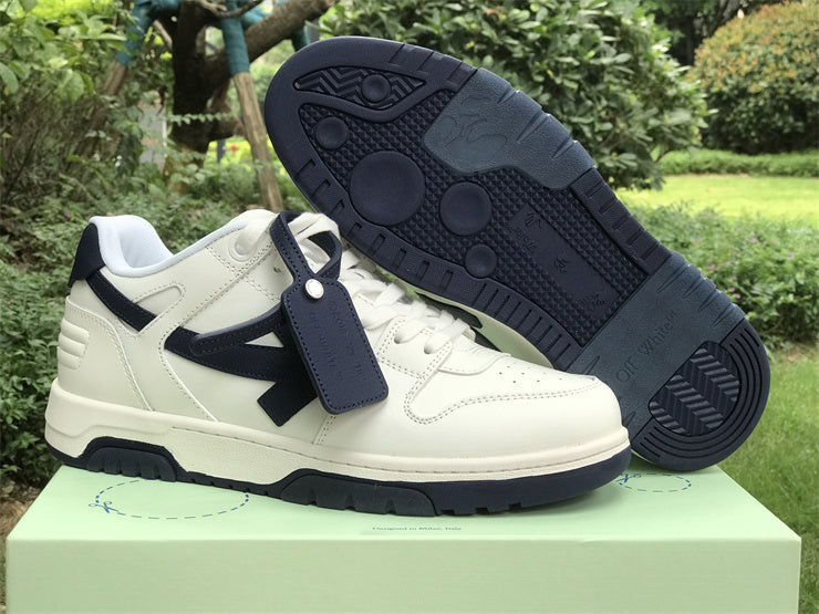 Off-White Out Of Office Branco Azul Escuro – Manfrim Store
