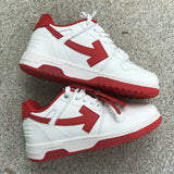 Off-White Out Of Office Branco Vermelho