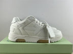 Off-White Out Of Office Calf Leather Triple White