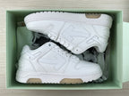 Off-White Out Of Office Calf Leather Triple White