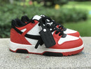 Off-White Out Of Office Vermelho Preto Branco
