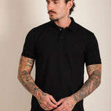 Polo Judá Premium Piquet - Black  (Pronta Entrega)