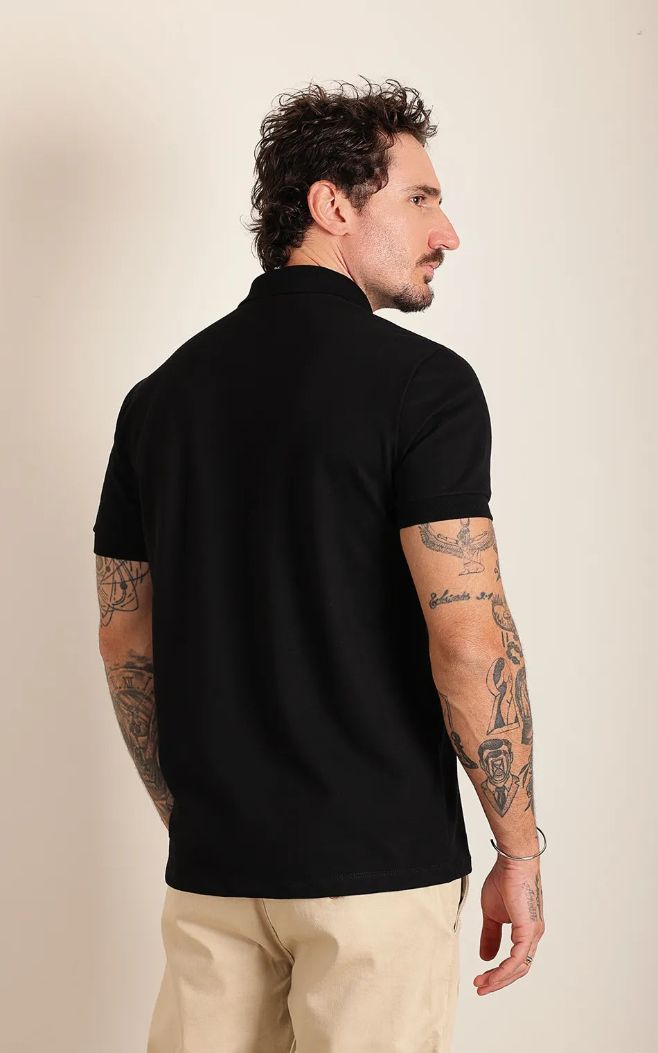 Polo Judá Premium Piquet - Black  (Pronta Entrega)