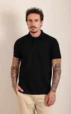 Polo Judá Premium Piquet - Black  (Pronta Entrega)