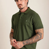 Polo Judá Premium Piquet Green (Pronta Entrega)