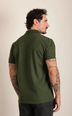 Polo Judá Premium Piquet Green (Pronta Entrega)
