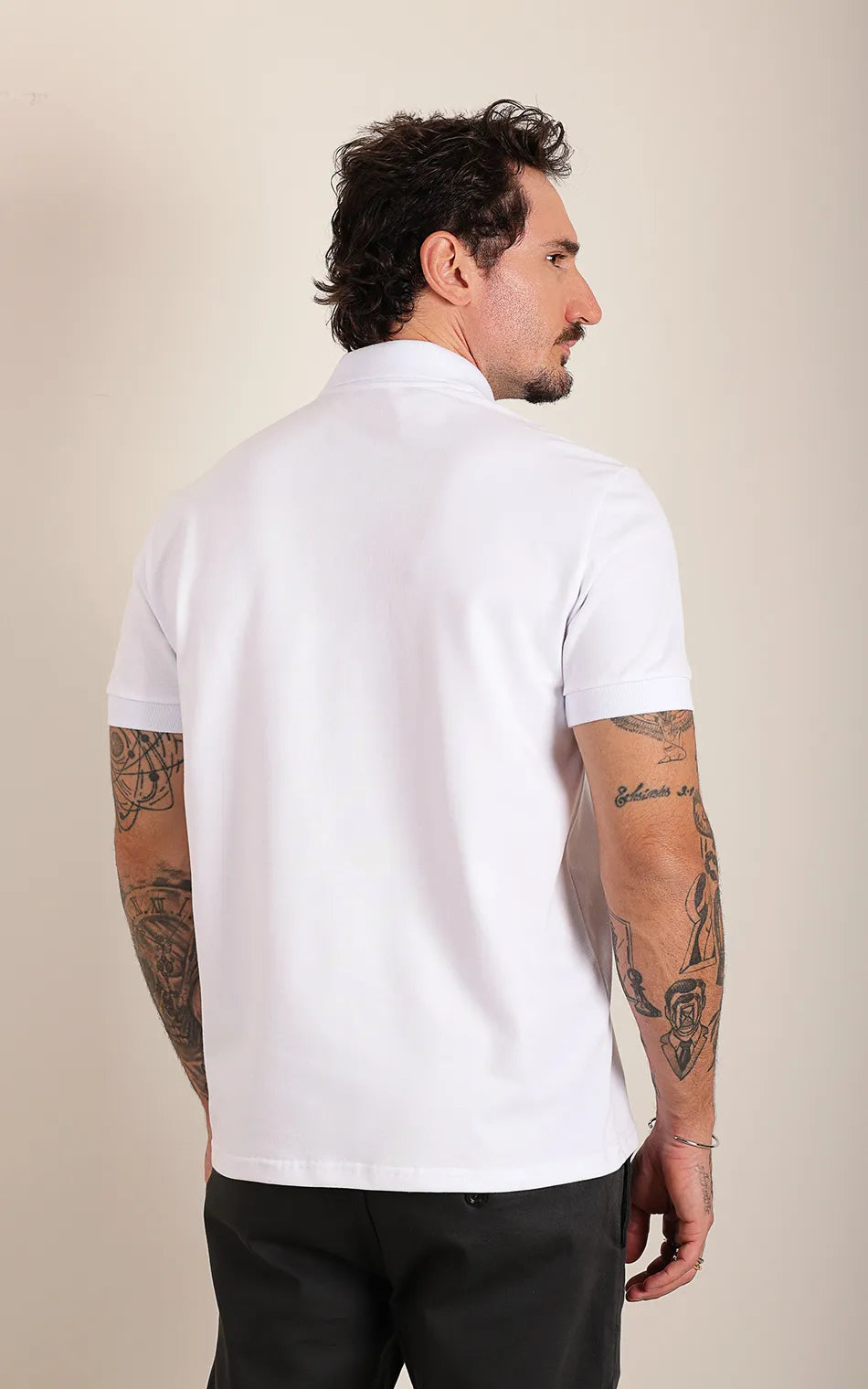 Polo Judá Premium Piquet White (Pronta Entrega)