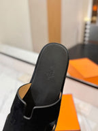 Hermès Izmir Sandal All Black