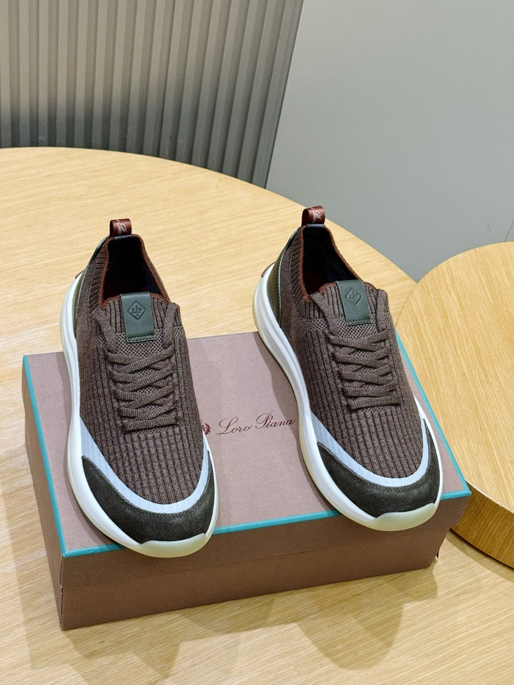 Loro Piana 410 LP Walk Sneaker Brown/Green