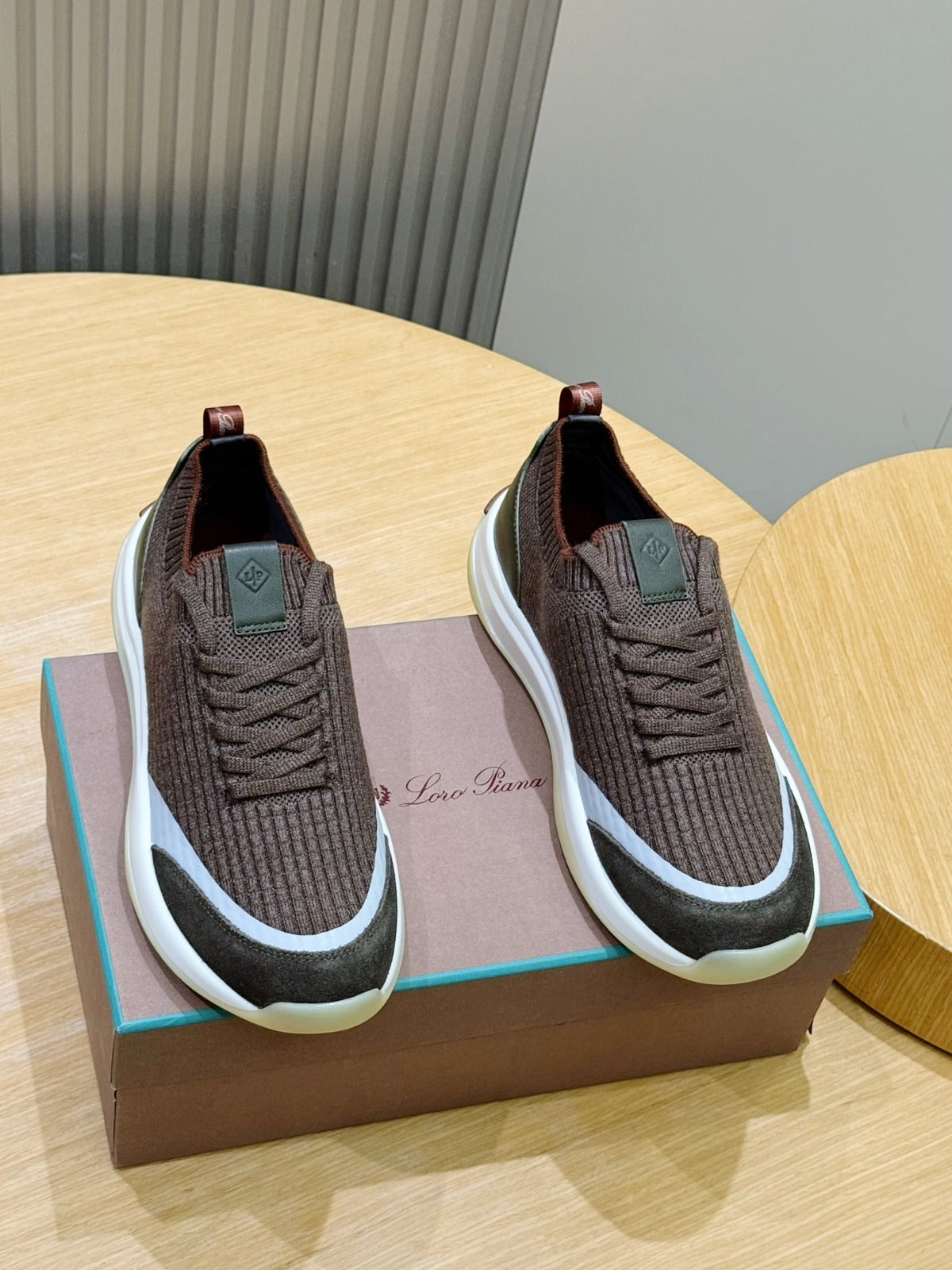 Loro Piana 410 LP Walk Sneaker Brown/Green