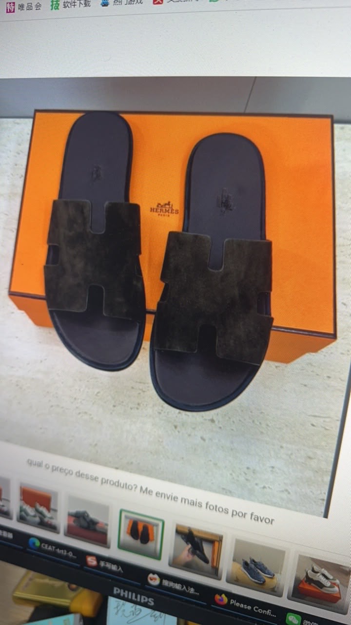 Hermès Izmir Sandal All Black