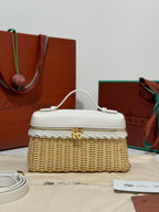 Loro Piana Bag Beige/White