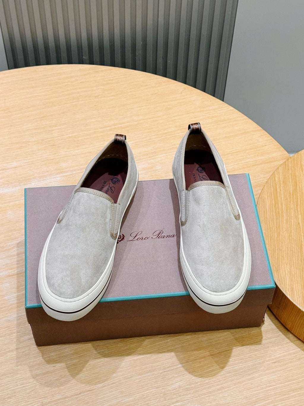 Loro Piana Tennis Walk Sneaker Beige