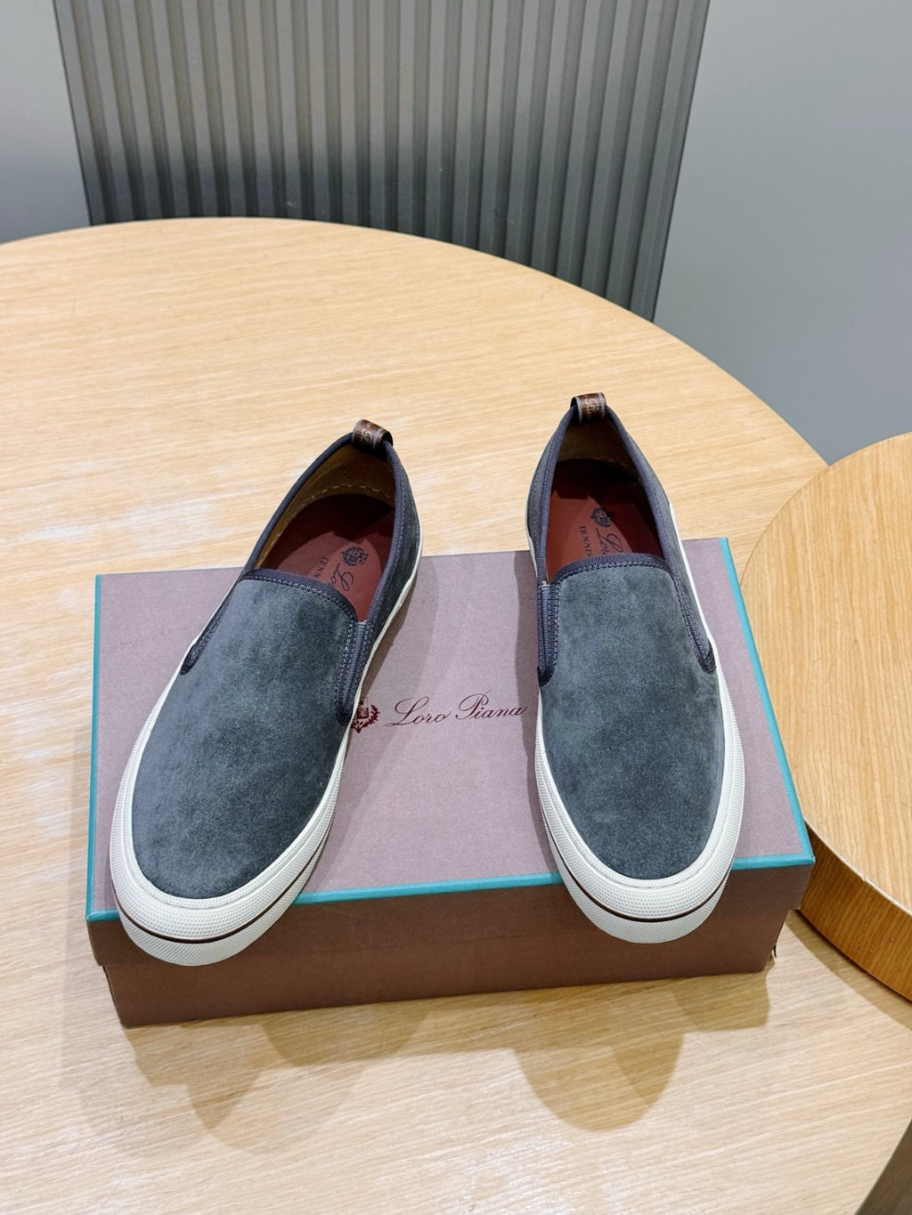 Loro Piana Tennis Walk Sneaker Grey