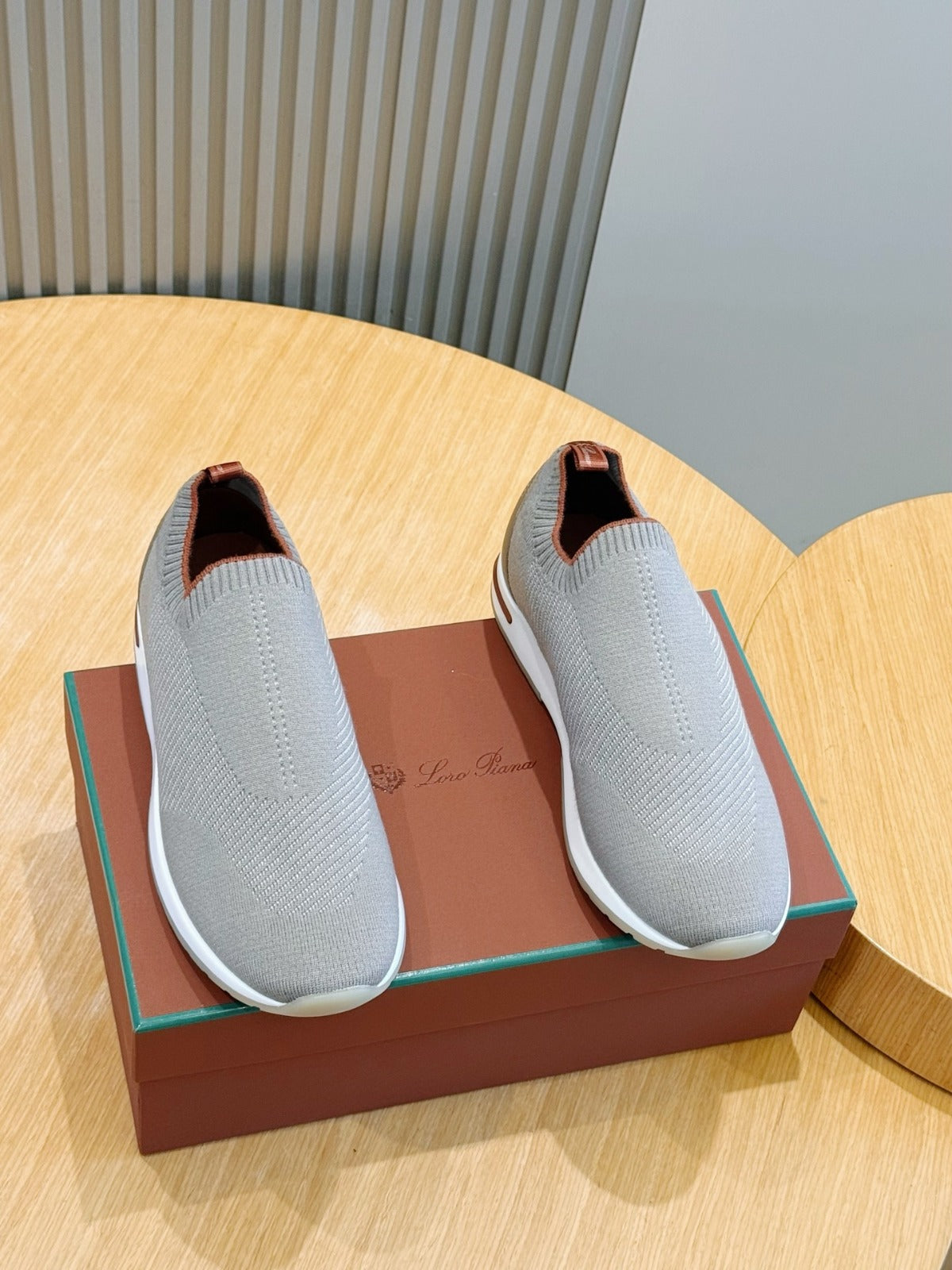 Loro Piana 360 LP Flexy Walk Sneaker Grey/Brown
