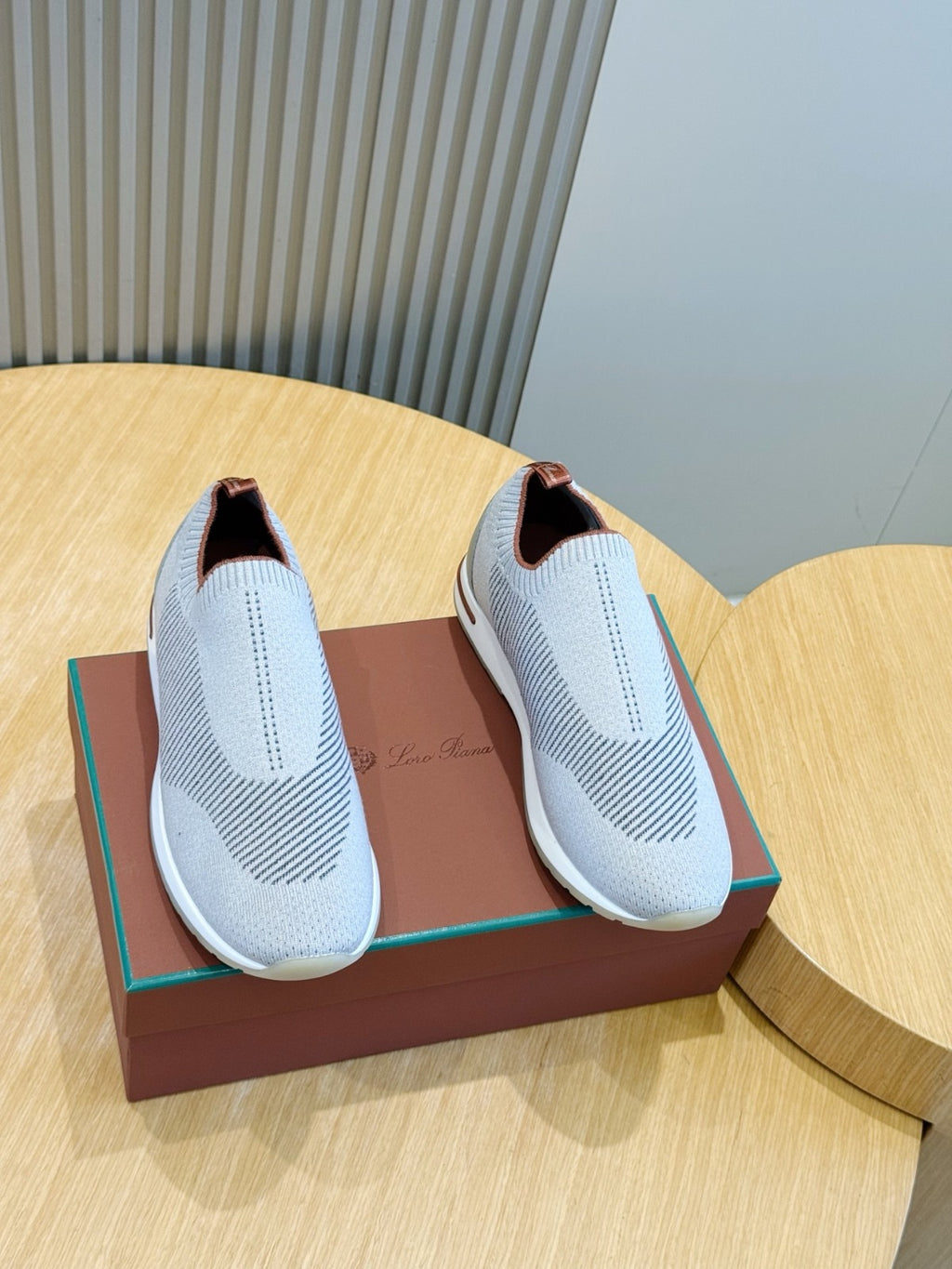 Loro Piana 360 LP Flexy Walk Sneaker Grey