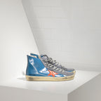 Golden Goose Francy Sneaker Blue/Orange