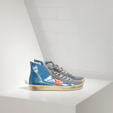 Golden Goose Francy Sneaker Blue/Orange