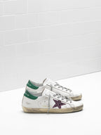 Golden Goose Super-Star Sneaker White/Green