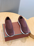 Loro Piana 360 LP Flexy Walk Sneaker Burgundy