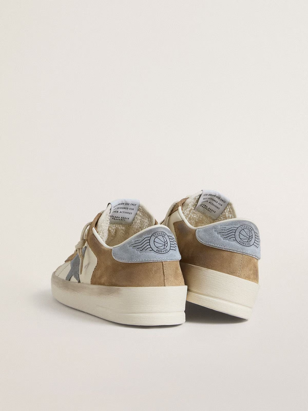 Golden Goose Stardan Sneaker White/Beige/Blue