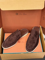 Loro Piana Babouche Walk Mule Brown