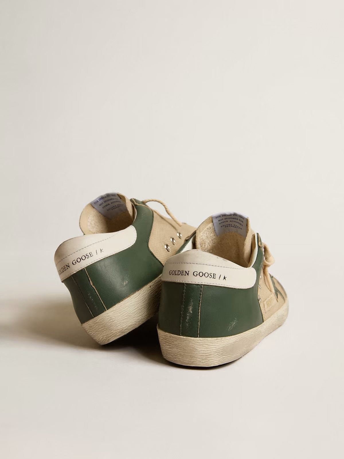 Golden Goose Super-Star Sneaker Dark Green/Beige