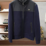 Prada Re-Nylon Jacket Black/Blue