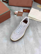 Loro Piana Tennis Walk Sneaker Grey .