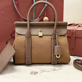 Loro Piana Loom L25 Bag Brown