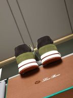 Loro Piana Week end Walk Sneaker Olive .