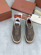 Loro Piana Tennis Walk Sneaker light Brown .