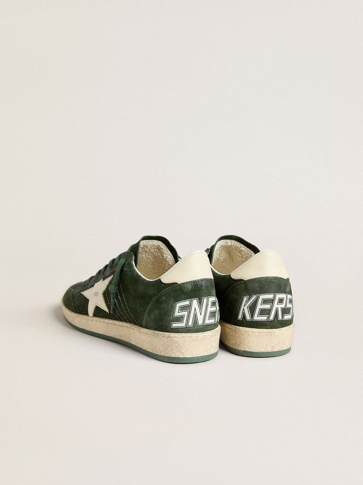 Golden Goose Ball Star Sneaker Green/White