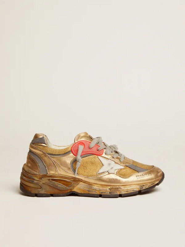 Golden Goose Dad-Star Sneaker Gold