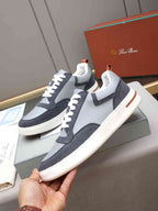 Loro Piana Newport Walk Sneaker Grey .