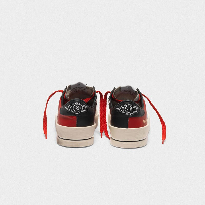 Golden Goose Stardan Sneaker Black/White/Red