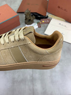 Loro Piana Tennis Walk Sneaker Beige .